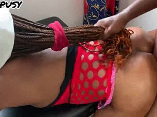 Pastor arrives to minister but bends over for wild doggy pounding