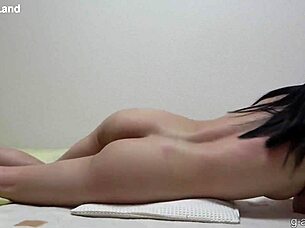 Hey check out beautiful Japanese girl with jet black hair and big boobs