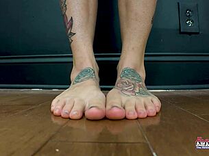 sabrina the petite brunette coed enjoys intense doggystyle session