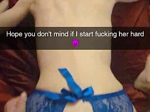 cheating wife richelle rose begs for creampies on snapchat?