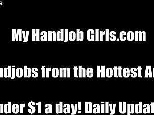 getting bella's sloppy femdom handjob instructions while she dominates 😈💦