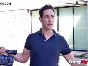 Redhead milf Anna Bell Peaks hates bossing but loves rough riding