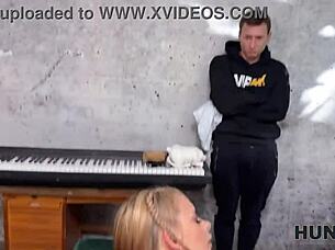 Hunt4k: Blonde Hottie's Big Natural Boobs Seduce for Pickup Fuck