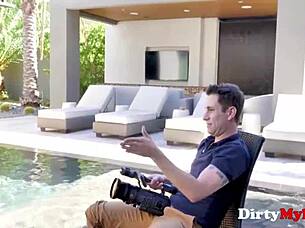 Redhead milf Anna Bell Peaks hates bossing but loves rough riding