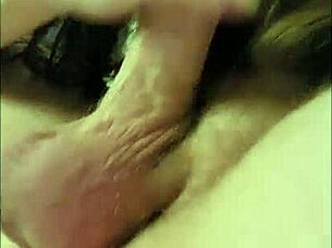 sucking hubby's thick bwc deep down throat