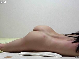 Hey check out beautiful Japanese girl with jet black hair and big boobs