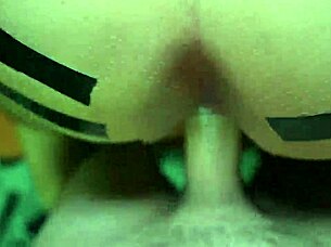 Real Amateur Latina Teen Moans Crazy from Thick Cock Doggy Vaginal