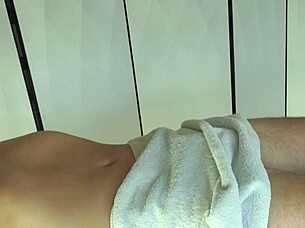 wanna feel thai oiled handjob massage with huge cum orgasm uniform