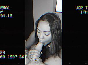 Brazilian Hottie SUCKS Interracial Cock Intensely In Leaked Intimate Vid