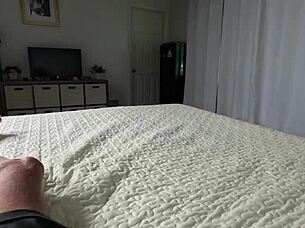 Ali Allure shares bed with co-worker but ends up squirting wet pussy everywhere watch full now