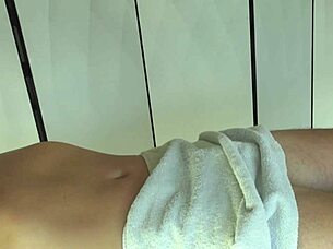 wanna feel thai oiled handjob massage with huge cum orgasm uniform