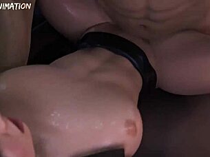 driver pounds big booty secretary ass in bosses car