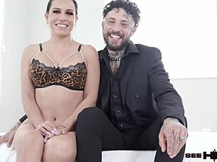 tatted tommy gets sloppy milf love from sandy