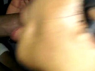 Watch sloppy wet blowjob with spitting and sucking pov