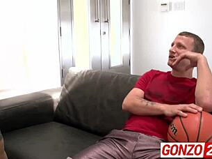 Lisa Ann teaches Mr Pete pussy pounding lesson hard