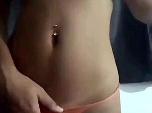 brazilian wife strips naked dancing funk for hubby's friend pov