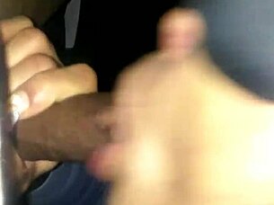 Watch sloppy wet blowjob with spitting and sucking pov