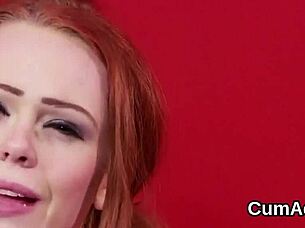 spicy honey swallows massive facial cumshot pov! 🤤💦