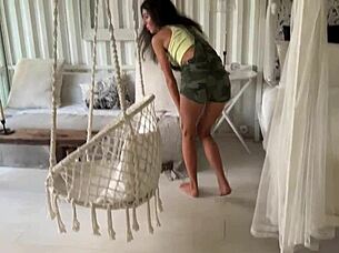 Snake catcher tricked fucked squirting swallows cum 😈💦