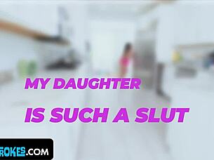 Disciplined Reyna begs for Jay's cock, screaming as his submissive slut!