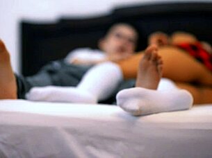 shy petite latina prof seduces student after class 😏