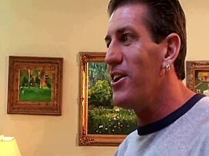 Skinny MILF's fake tits perfect for titty fuck anal riding