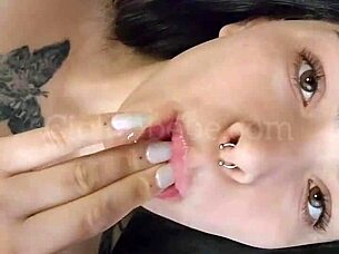 saliva-drenched latina bdsm tease for your darkest fetish cravings trailer