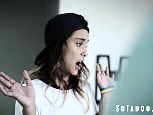 can i turn my lesbian stepsis with this monster cock?