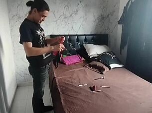 stepsis begs doggystyle pounding since stepdad can't satisfy