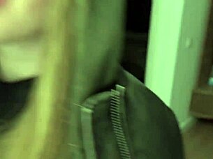 Comatozze rams huge cock into fan's tight pussy