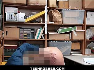 Daisy Stone Fucks Guard to Escape Charges