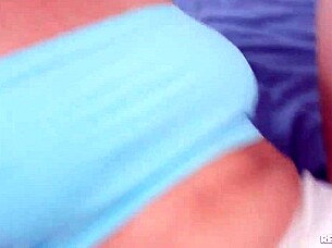 Sneaky lesbians scissoring and fingering in kitchen 😈 milf watches 👀