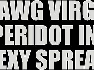 Pawg Virgo Peridot spreads thick thighs, masturbates feet out 😈👣