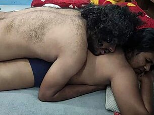 Horny Desi Couple Kisses Deep, Undresses, Squeezes Juicy Boobs!