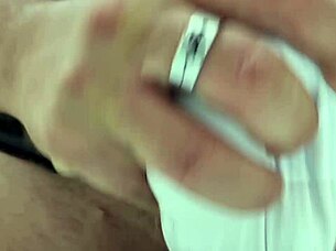 Sexy Muscular Masseuse Rips Panties, Sucks Hard Cock Spit-Filled