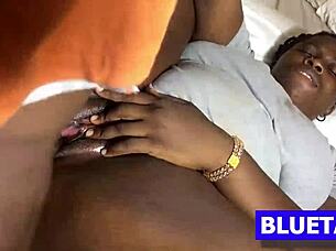 Neighbors' Ebony Big Cock Pounds Me Doggy Hard