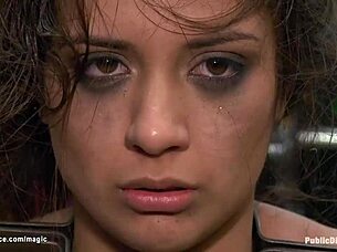 stunning latina ass wrecked publicly