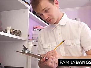 nerd tiny gianna gem deflowers stepsis with alex jett cumshots