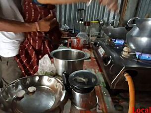 cooking turns into fun kitchen romp with servant video