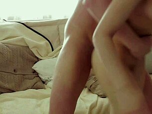 Curly Teen 18+ Takes Hung Stud's Doggystyle Pounding