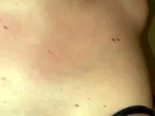Tits bound in bdsm bondage slave slapped submissive