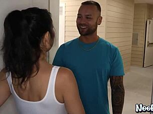 nookies' flexible asian milf yogi squirts cumshots wildly