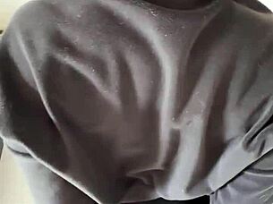 Intense Emotions Fuel Passionate Amateur POV Sex in Socks Skirt