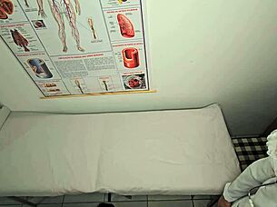 Gynecologist Fingers Ass Fucks Patient Hardcore