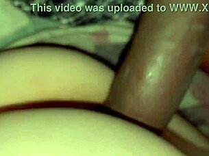 bubble butt creampie pov closeup