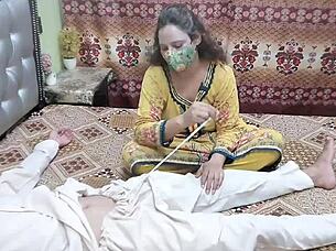 Pakistani Beauty's Steamy Post-Accident Visit Ends in Naked Hindi Surrender