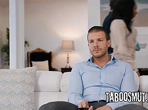 cali caliente kitchen help turns into black mama pounding