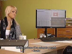 Secret casting interview stays private for cash sex exchange