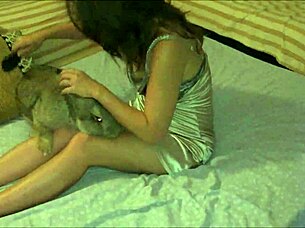 French slut spanked fucking satin lingerie wildly