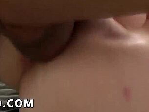 ui kinari hairy pussy fingered to asian creampie